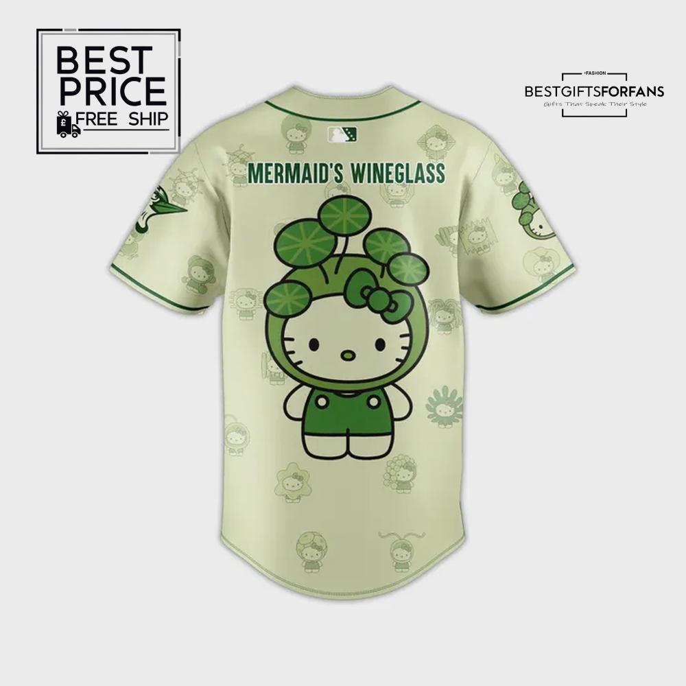 Fayetteville Woodpeckers x 32 Algae Hello Kitty Limited Edition Baseball Jersey Fayetteville Woodpeckers x 32 Algae Hello Kitty Limited Edition Baseball Jersey