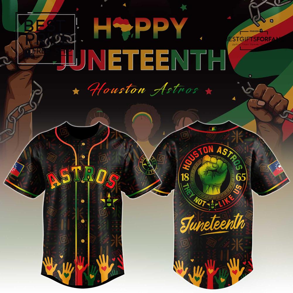Houston Astros Exclusive Juneteenth Celebration Limited Edition Baseball Jersey Houston Astros Exclusive Juneteenth Celebration Limited Edition Baseball Jersey
