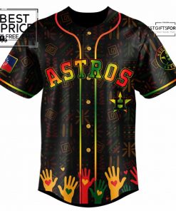 Houston Astros 2025 Juneteenth Freedom Collection Jersey 2