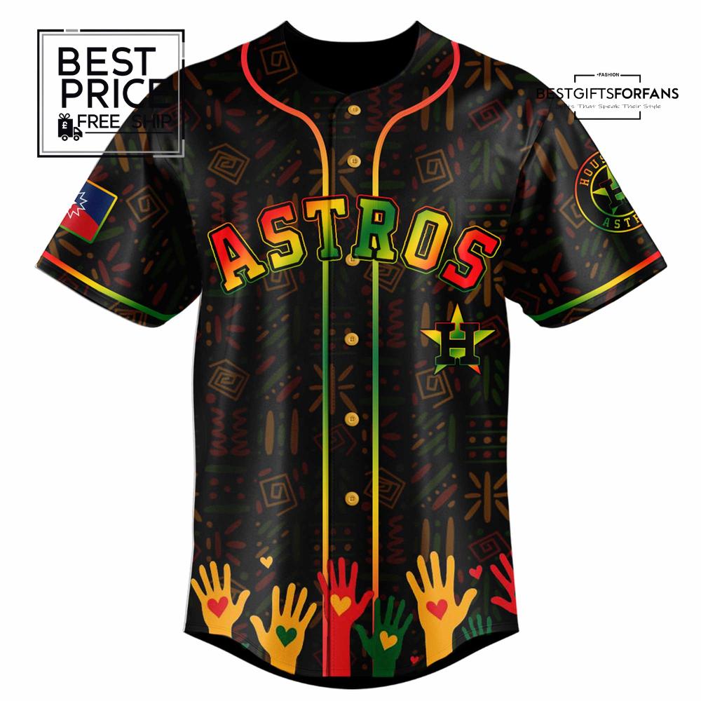 Houston Astros Exclusive Juneteenth Celebration Limited Edition Baseball Jersey Houston Astros Exclusive Juneteenth Celebration Limited Edition Baseball Jersey
