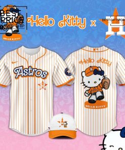 Houston Astros x Hello Kitty Game Night Limited Edition Baseball Jersey