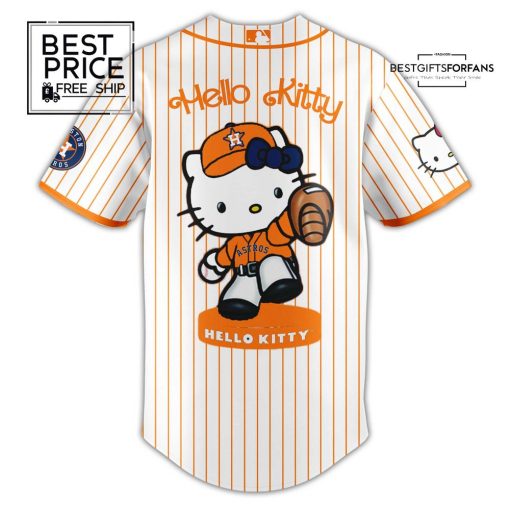 Houston Astros x Hello Kitty Game Night Limited Edition Baseball Jersey