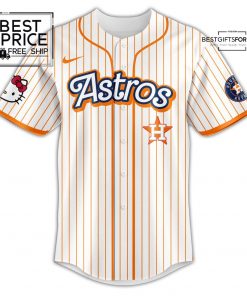 Houston Astros x Hello Kitty Game Night Jersey 2025 4