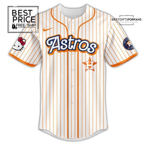 Houston Astros x Hello Kitty Game Night Limited Edition Baseball Jersey