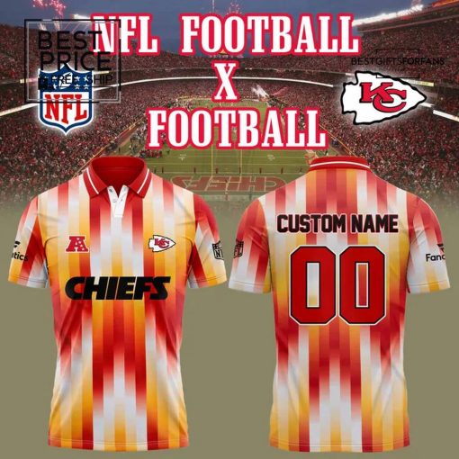 Kansas City Chiefs NFL Football x Football Limited Edition Football Jersey