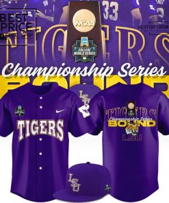  LSU Baseball 2025 Men’s CWS Omaha Limited Edition Baseball Jersey