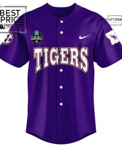  LSU Baseball 2025 Men’s CWS Omaha Limited Edition Baseball Jersey