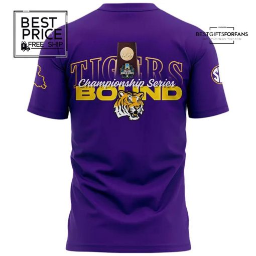LSU Baseball 2025 Men’s CWS Omaha Limited Edition T-Shirt