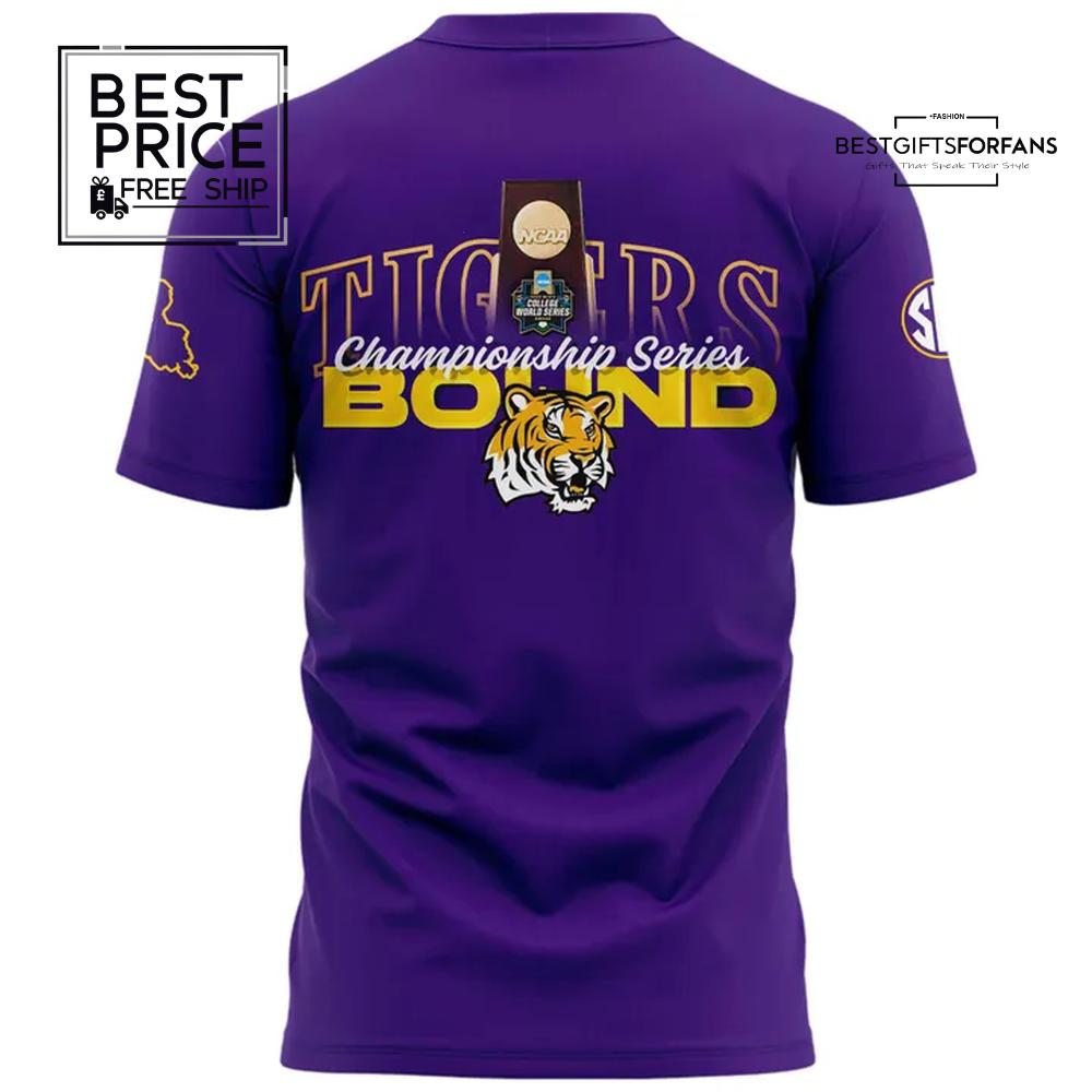 LSU Baseball 2025 Men's CWS Omaha Limited Edition T-Shirt LSU Baseball 2025 Men's CWS Omaha Limited Edition T-Shirt