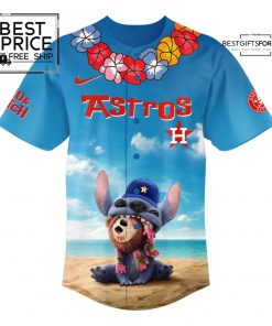 Houston Astros x Lili & Stitch Hawkins Tigers Limited Edition Baseball Jersey