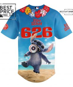 Lili & stitch x Astros Baseball Jersey 3