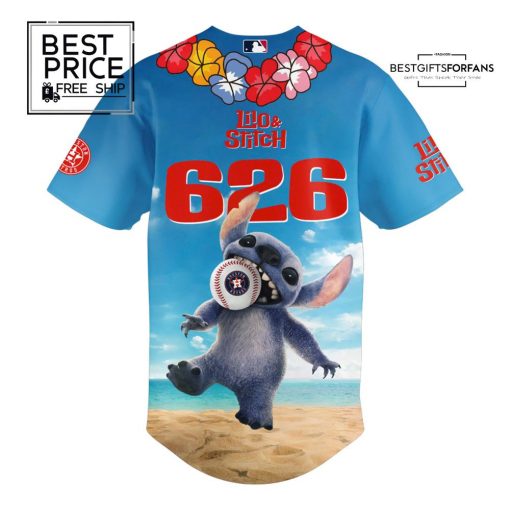 Houston Astros x Lili & Stitch Hawkins Tigers Limited Edition Baseball Jersey