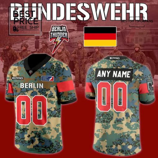 Berlin Thunder Bundeswehr Limited Edition Football Jersey