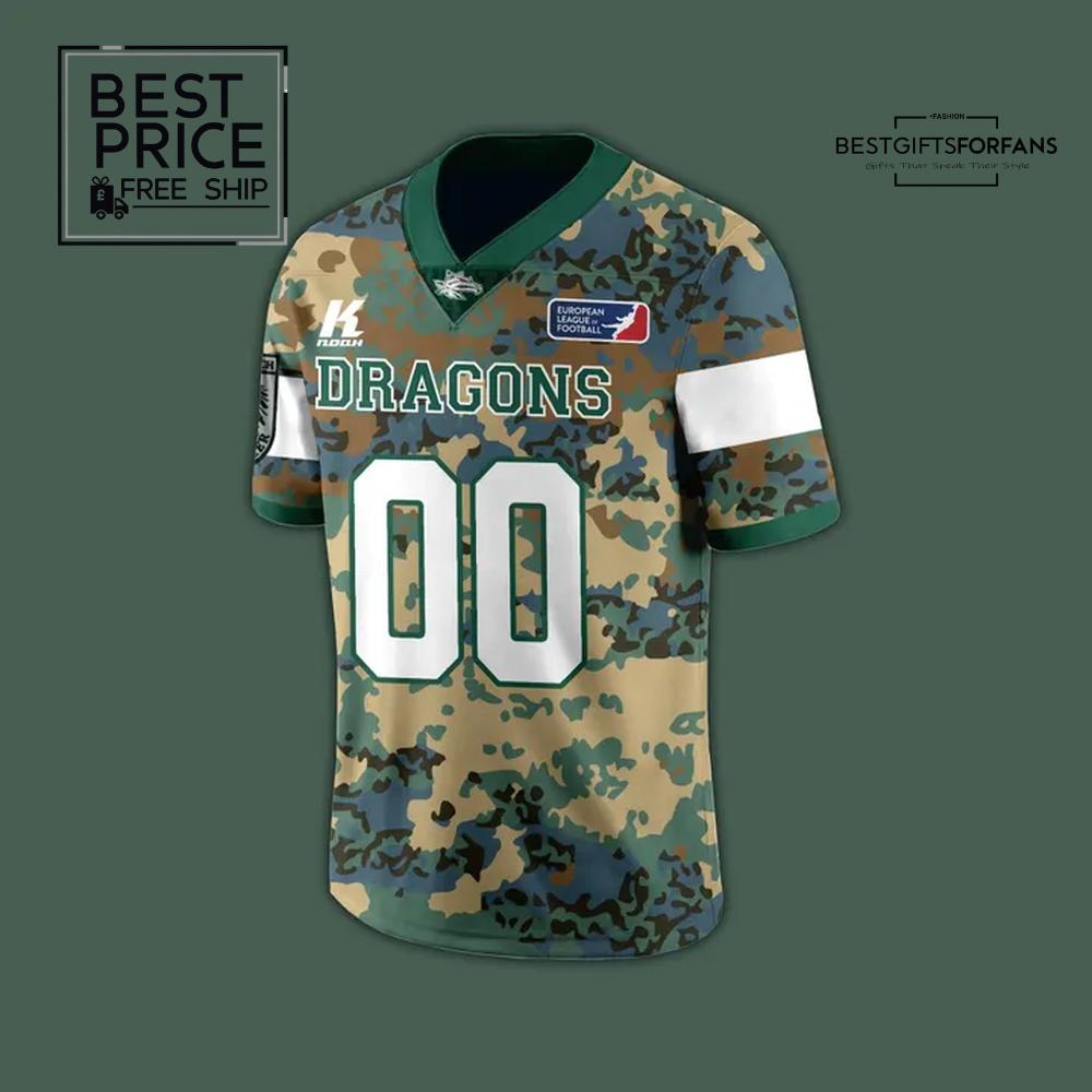 Danube Dragons Salute to Service Limited Edition Football Jersey Danube Dragons Salute to Service Limited Edition Football Jersey