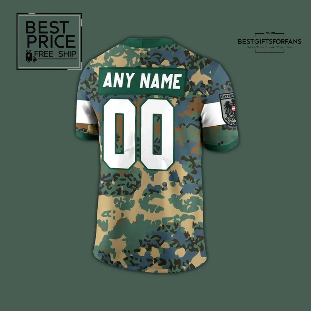 Danube Dragons Salute to Service Limited Edition Football Jersey Danube Dragons Salute to Service Limited Edition Football Jersey