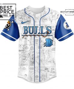 Durham Bulls One Piece Night Game Auction Limited Edition Baseball Jersey