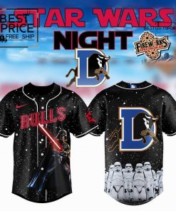 Durham Bulls Star Wars Night Limited Edition Baseball Jersey