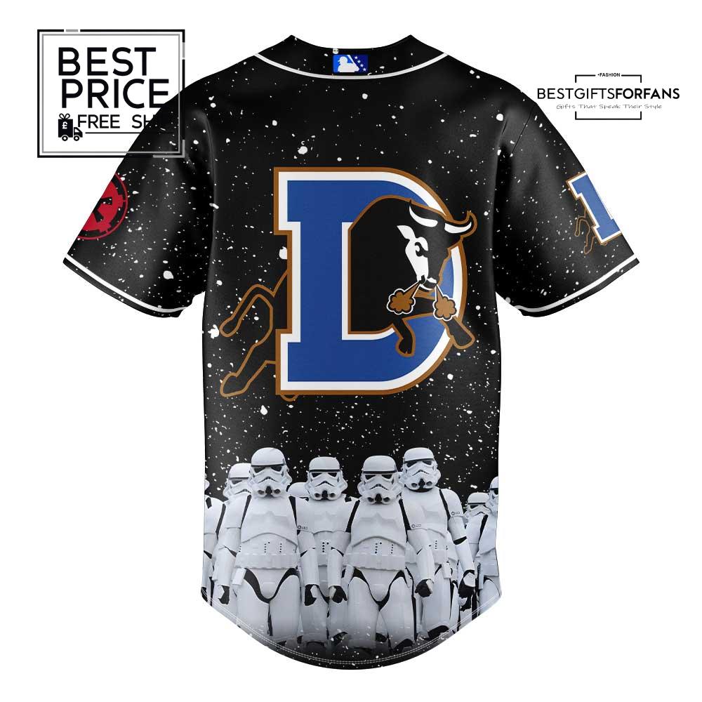 Durham Bulls Star Wars Night Limited Edition Baseball Jersey Durham Bulls Star Wars Night Limited Edition Baseball Jersey