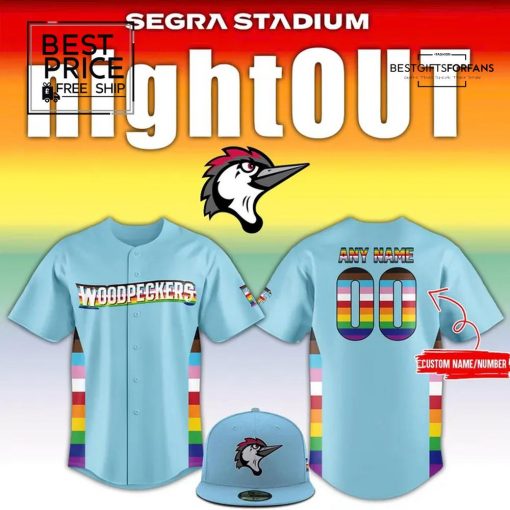 Fayetteville Woodpeckers x Night Out 1 Limited Edition Baseball Jersey