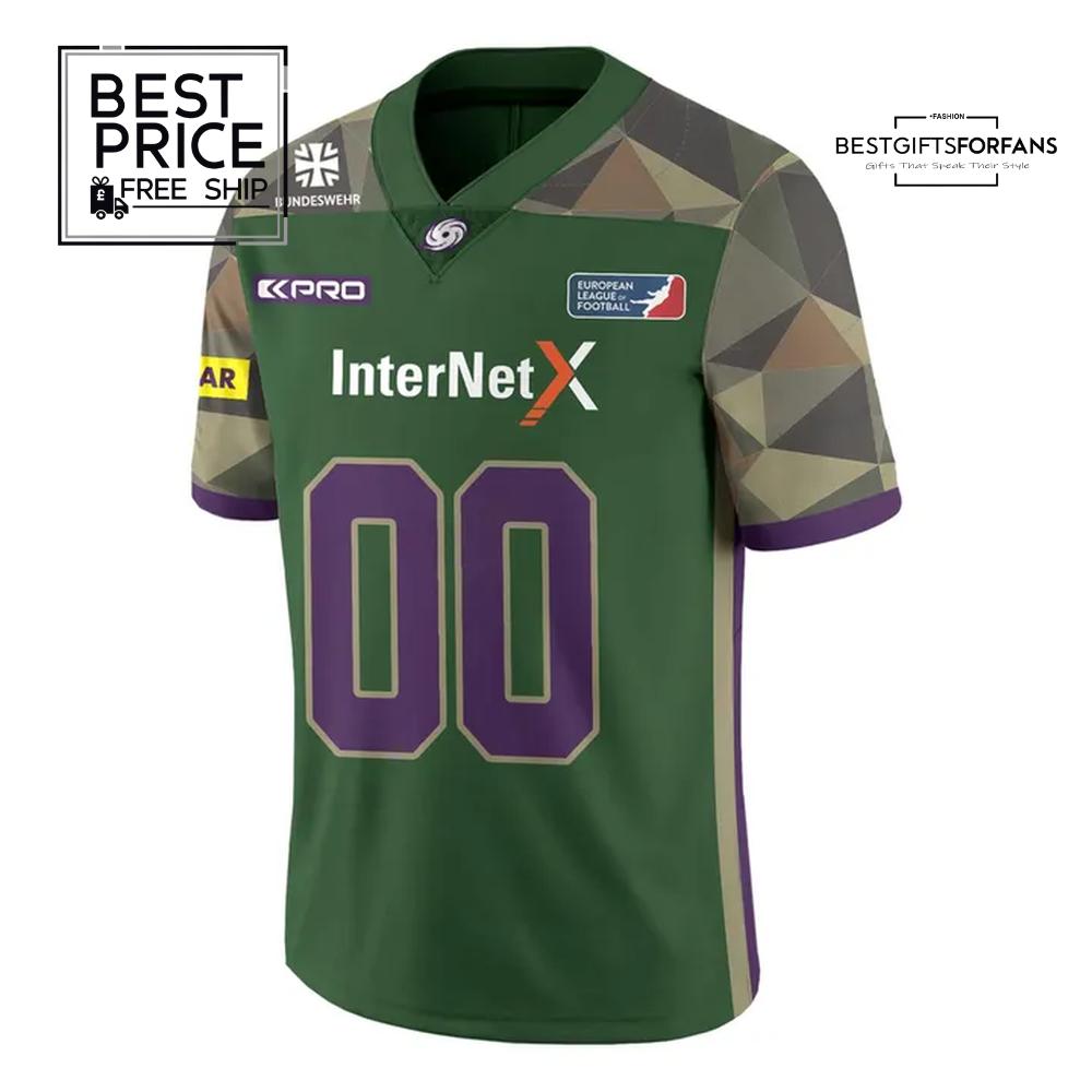 Frankfurt Galaxy Bundeswehr Limited Edition Football Jersey Frankfurt Galaxy Bundeswehr Limited Edition Football Jersey