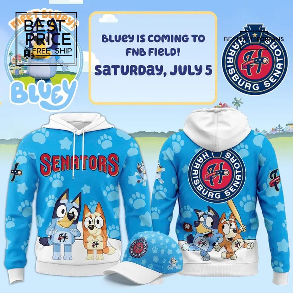Harrisburg Senators x Bluey Special Edition Hoodie Harrisburg Senators x Bluey Special Edition Hoodie