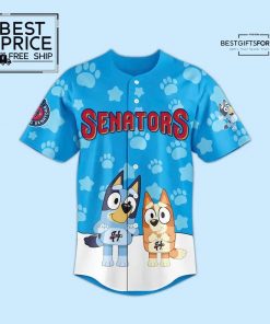Limited Edition Harrisburg Senators x Bluey Jersey 2025 2