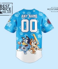 Limited Edition Harrisburg Senators x Bluey Jersey 2025 3