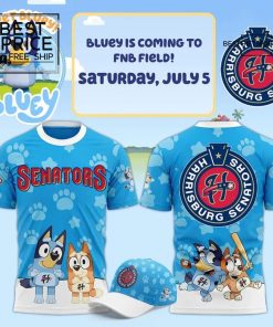 Harrisburg Senators x Bluey Limited Edition T-Shirt
