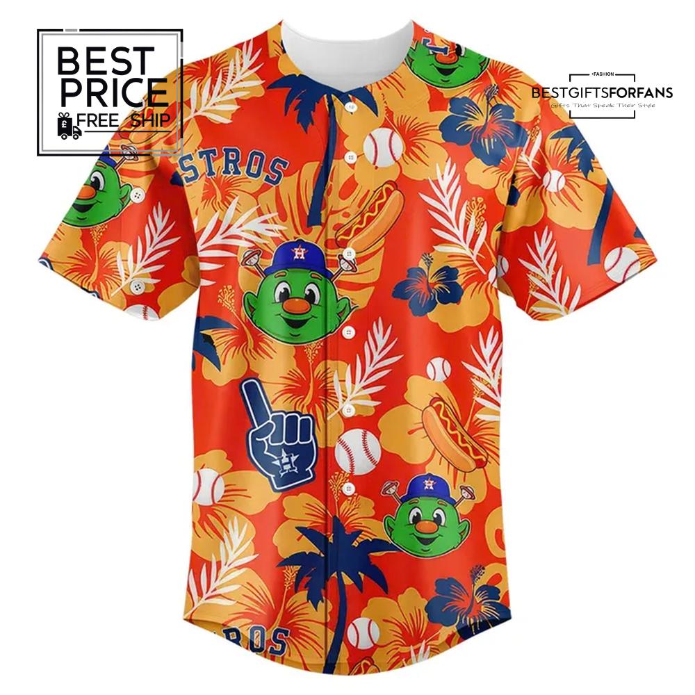 Houston Astros x Orange Limited Edition Baseball Jersey Houston Astros x Orange Limited Edition Baseball Jersey