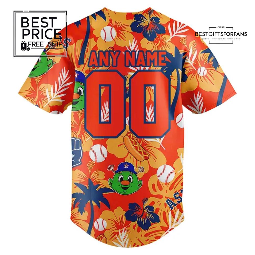 Houston Astros x Orange Limited Edition Baseball Jersey Houston Astros x Orange Limited Edition Baseball Jersey