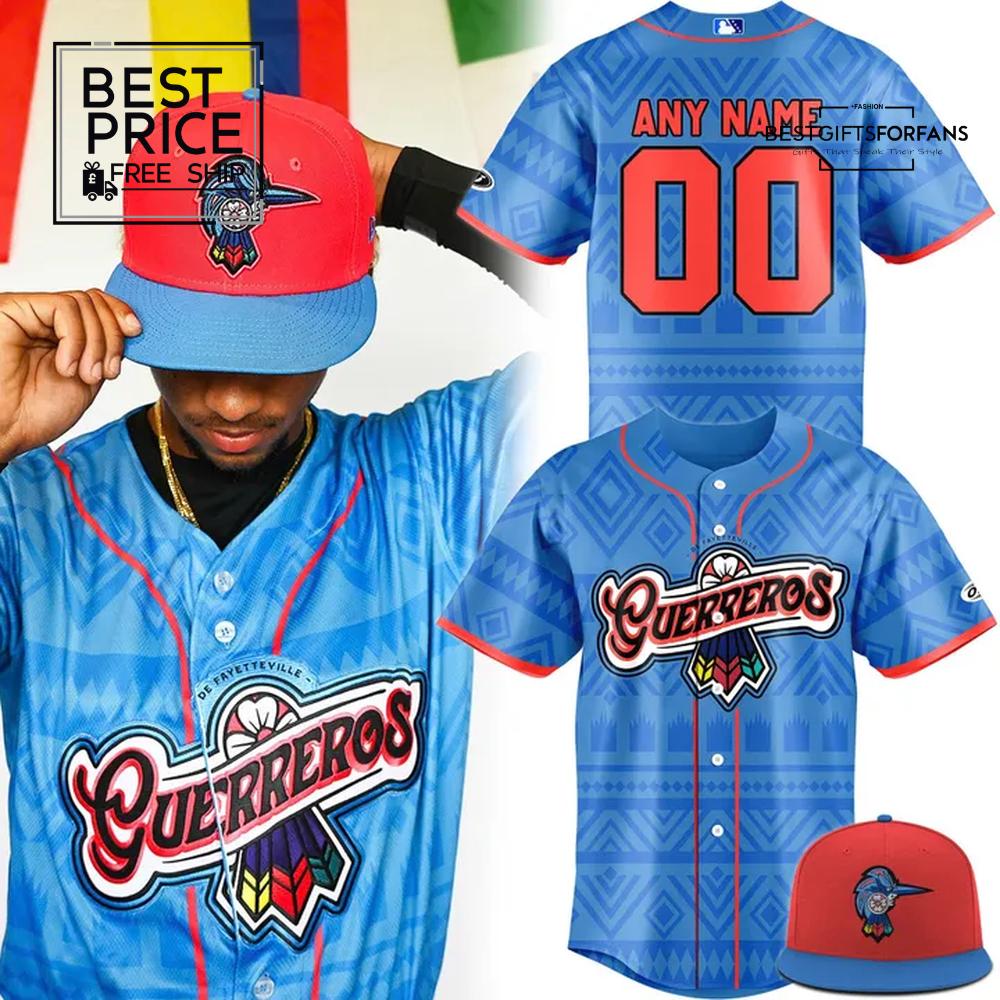 Los Guerreros de Fayetteville Limited Edition Baseball Jersey Los Guerreros de Fayetteville Limited Edition Baseball Jersey
