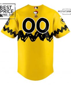 Limited Edition Modesto Nuts Baseball Peanuts Night Jersey 2025 3