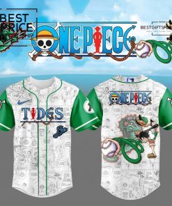 Norfolk Tides One Piece Night Game Auction Jersey Limited Edition Baseball Jersey