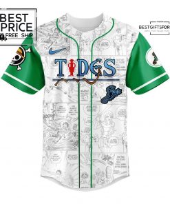 Norfolk Tides One Piece Night Game Auction Jersey Limited Edition Baseball Jersey