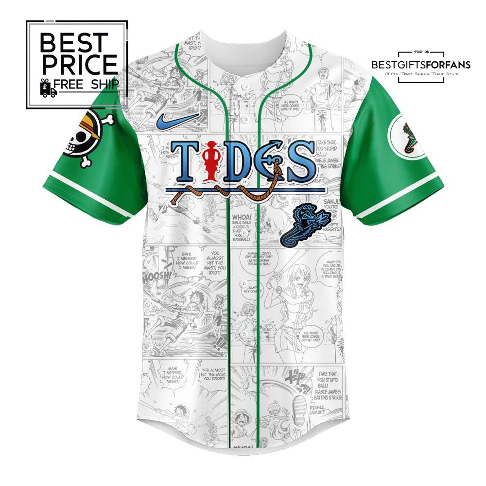 Norfolk Tides One Piece Night Game Auction Jersey Limited Edition Baseball Jersey Norfolk Tides One Piece Night Game Auction Jersey Limited Edition Baseball Jersey