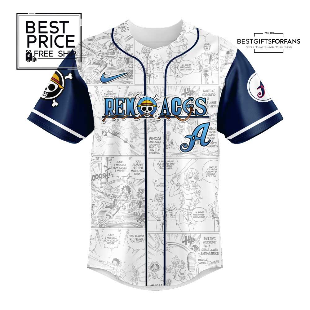 Reno Aces One Piece Night Game Auction Limited Edition Baseball Jersey Reno Aces One Piece Night Game Auction Limited Edition Baseball Jersey