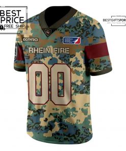 Rhein Fire Bundeswehr Limited Edition Football Jersey