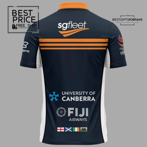 Safeguard Global ACT Brumbies Lions Special Edition Polo Shirt