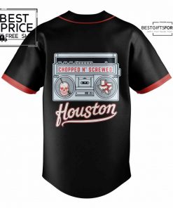 Limited Edition The Astros x DJ Screw collection Black Jersey 3