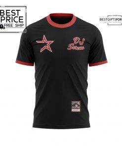 Limited Edition The Astros x DJ Screw collection Black Shirt 2