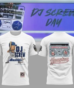 The Astros x DJ Screw Collection White Special Edition T-Shirt