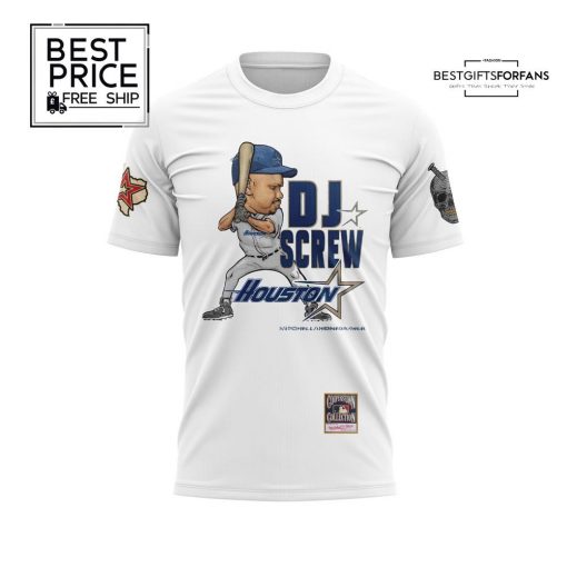 The Astros x DJ Screw Collection White Special Edition T-Shirt