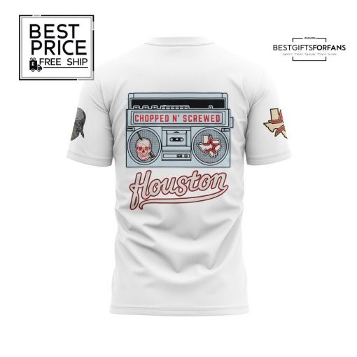 The Astros x DJ Screw Collection White Special Edition T-Shirt