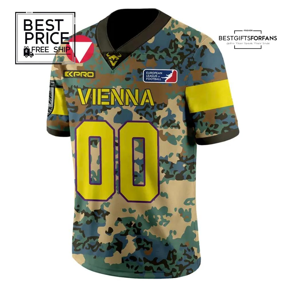Vienna Vikings Salute to Service Limited Edition Football Jersey Vienna Vikings Salute to Service Limited Edition Football Jersey