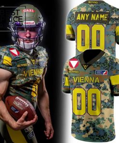 Vienna Vikings Salute to Service Limited Edition Football Jersey