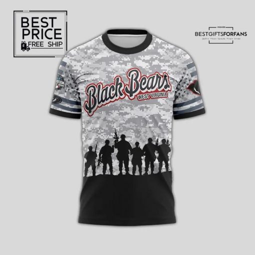 West Virginia Black Bears x Military Limited Edition T-Shirt