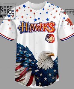 Boise Hawks 4th of July USA Limited Edition Baseball Jersey