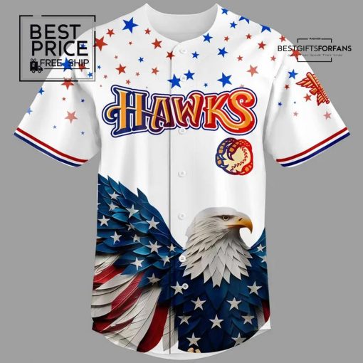 Boise Hawks 4th of July USA Limited Edition Baseball Jersey