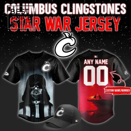 Columbus Clingstones x Star Wars Limited Edition Baseball Jersey