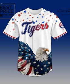 Detroit Tigers 4th of July USA Limited Edition Baseball Jersey